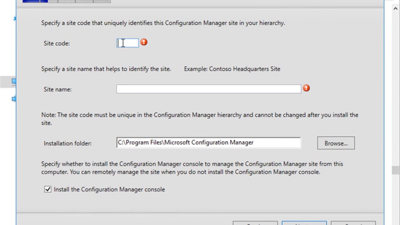 Installing System Center Configuration Manager Current Branch - YouTube