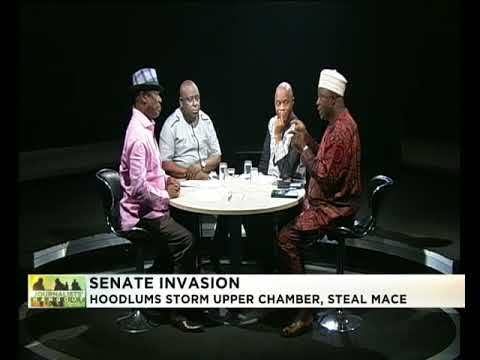 Journalists' Hangout 18th April 2018 | Hoodlums invade NASS, steal Senate's Mace