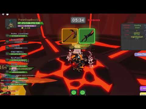 Getting Lava King Stuff In Dungeon Quest Youtube - roblox dungeon quest lava king