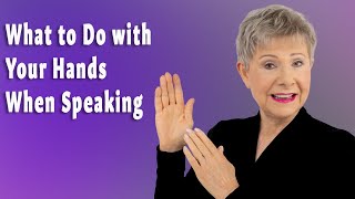 Mastering Hand Gestures While Public Speaking - Tips from a Speech Coach