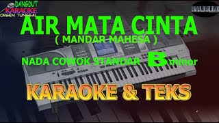 karaoke dangdut AIR MATA CINTA MANDAR MAHESA kybord KN2400/2600 BM