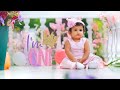 First Birthday Celebration|Baby Girl| Birthday Theme|Birthday Photoshoot Ideas