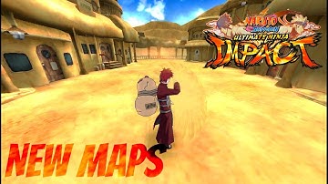 New Maps for Naruto Shippuden: Ultimate Ninja Impact [PPSSPP/PSP MOD]