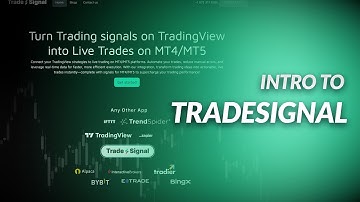 Intro to TradeSignal | Automate TradingView Signals to MT4/MT5