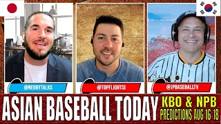 Asian Baseball Picks, Odds and Series Previews | KBO and NPB | Asian Baseball Today | Aug 16-18