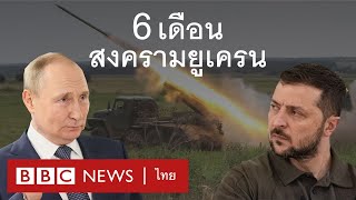 รัสเซียยูเครน : 6 เดือนของสงครามที่ยังไม่มีใครเผด็จศึก  BBC News ไทย