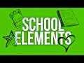 Drawing school elements green screen pack 4k u.