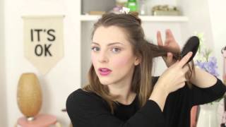 How to master backcombing for fine hair with Essie Button | Advertisement for ALL THINGS HAIR