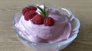 Само от 3 съставки неверотно вкусен и въздушен малинов крем