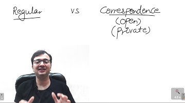 Regular VS Correspondence with CA l Which is better regular college or correspondence ?