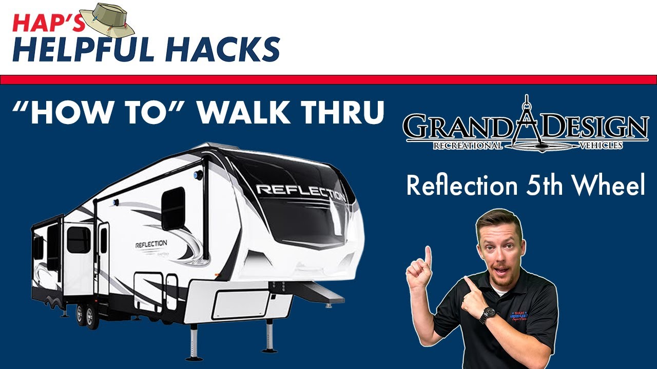 2025 Grand Design Reflection 5th Wheel Technical Walk Thru