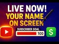 Shoutout LIVE! Writing Names from Chat 💬