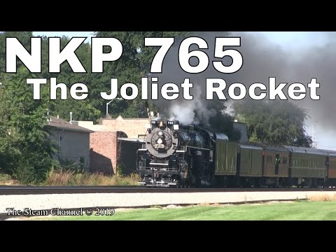 NKP 765: Thundering Mainline Steam on The Rock Island - YouTube