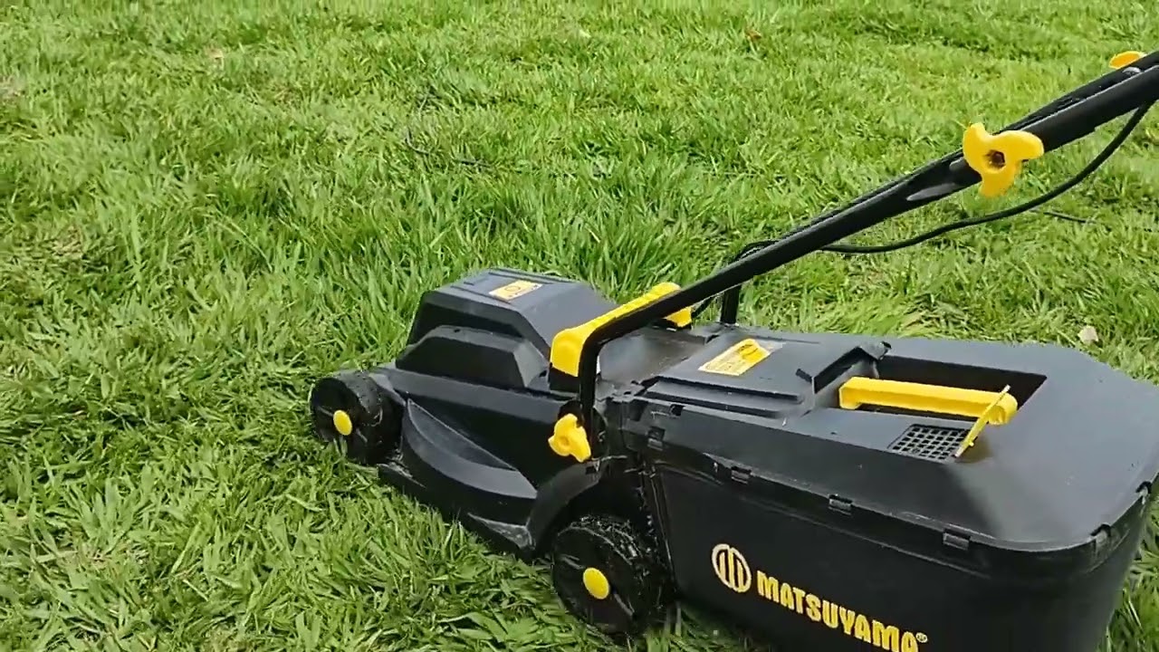 Testando cortador de Grama Matsuyama