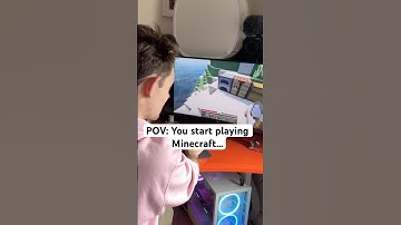 People Playing Minecraft for the FIRST Time… | did the movie make you wanna reinstall Minecraft? 😂
