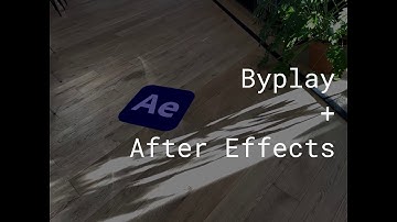 Byplay x After Effects tutorial