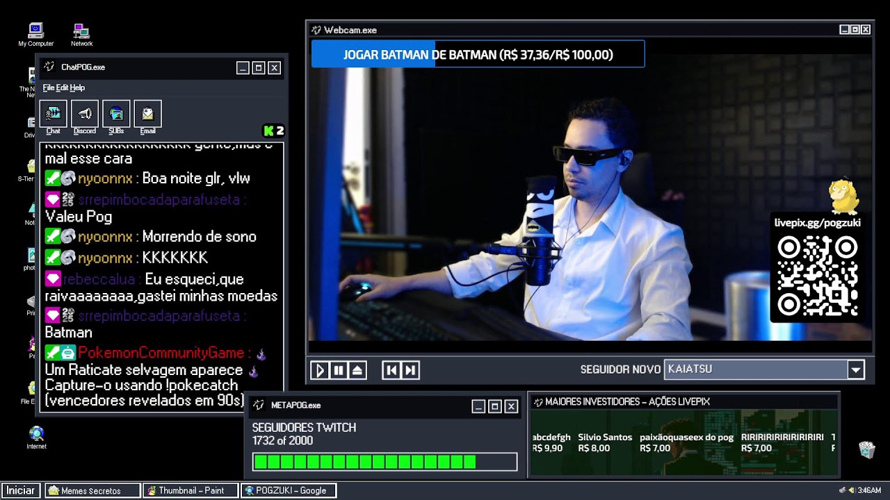 FALTA POUCO PARA OS PRIMEIROS 100 SEGUIDORES!