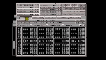 Classy Class by Corny & Jakim (Atari STe 4-channel music)