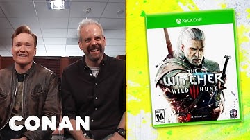Clueless Gamer: Conan Reviews "The Witcher 3: Wild Hunt" | CONAN on TBS