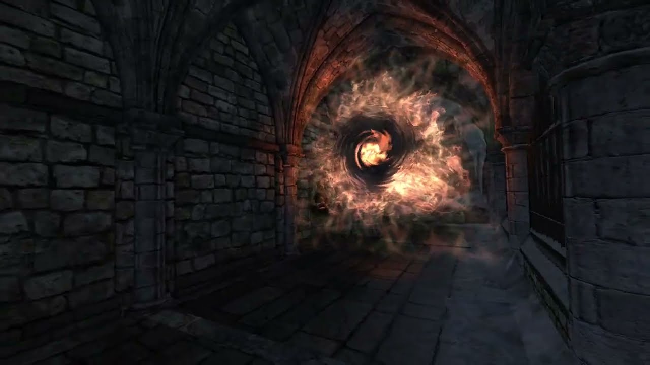 Castlevania Lords Of Shadow Abbey Catacombs Magic Portal  Puzzle Walkthrough