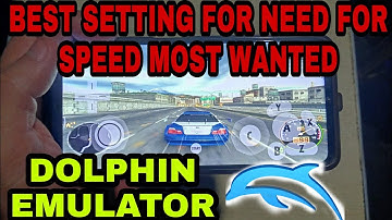 DOLPHIN EMULATOR BEST SETTING NEED FOR SPEED MOST WANTED 2005 BY VARSI GAMING POCO NFS