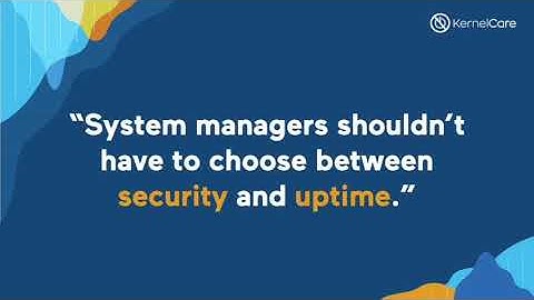 LIVE webinar recording: The Importance of Live Patching for Linux Kernel Vulnerabilities