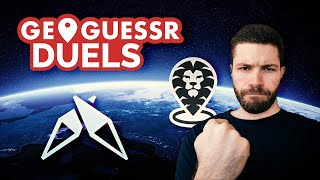 Playing some good old-fashioned GeoGuessr Duels!