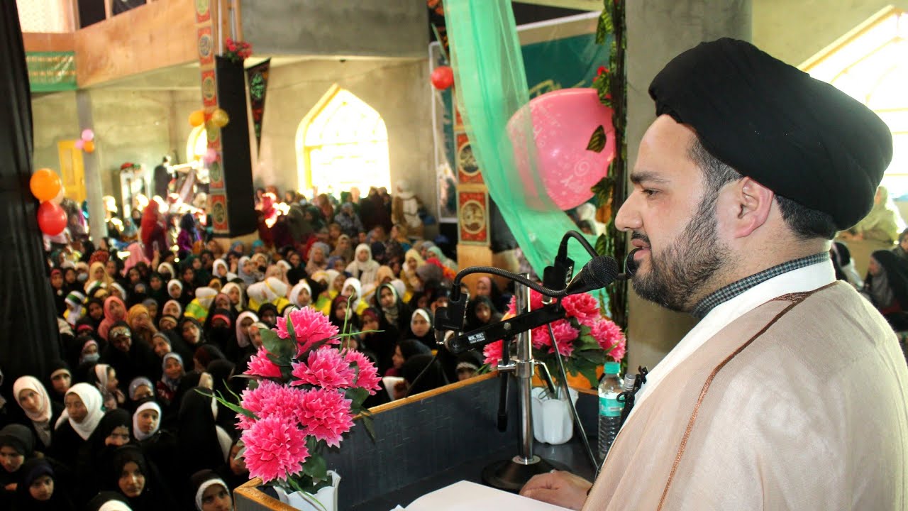 Speach About wiladat imam Mehdi (ajfts) By Aga Syed Tayab Mohammad ...