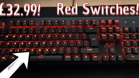 ADX FIREFIGHT HO2 Keyboard review!