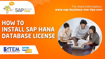 How to Install SAP HANA Database License on SAP Business One