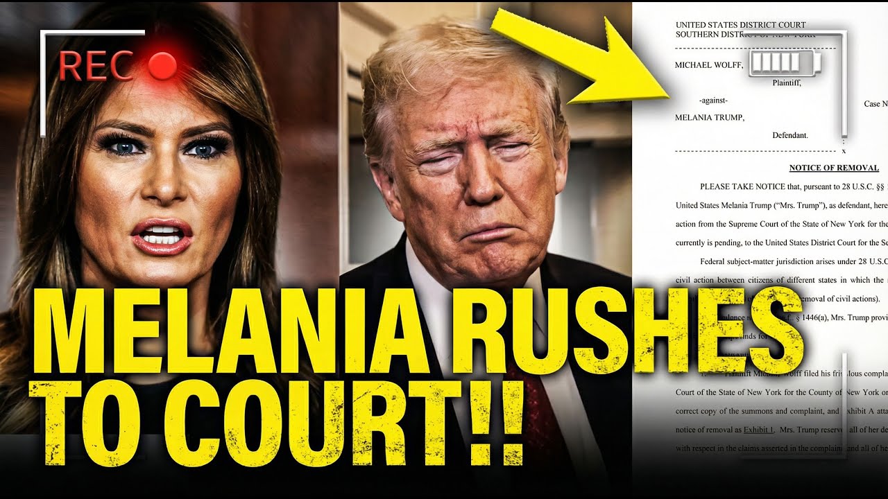 BREAKING: Melania RUSHED to Federal Court Over EPSTEIN Lawsuit — Michael Wolff EXPOSED Her!