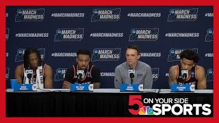 March Madness: SIUE Cougars talk with media after 78-40 loss to Houston Cougars