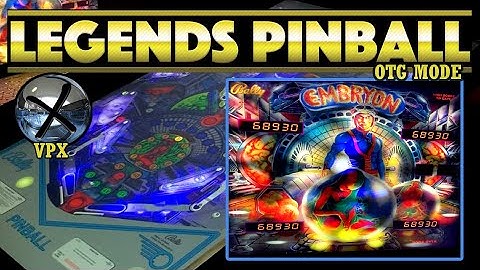 EMBRYON (Bally 1981) VPX on AtGames Legends Pinball OTG Mode