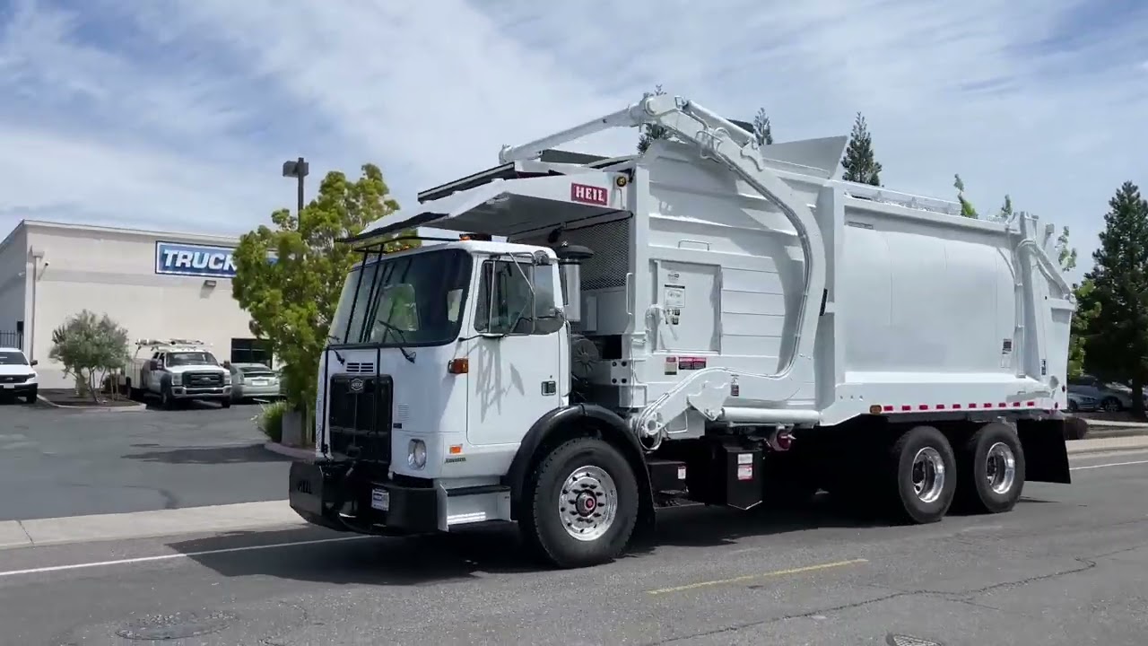 2009 Autocar Heil Half Pack 40YD Front Loader Garbage Truck for Sale