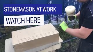 Stonemason At Work In Edinburgh Watch Here
