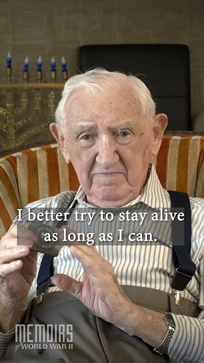 Holocaust Survivor Remembers Auschwitz -- #ww2 #history #wwii #holocaustsurvivor