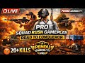 🔴 BGMI LIVE | Pro Squad Rush Gameplay | Non-Stop Action