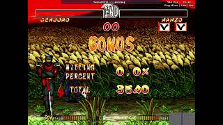 Hanzo vs Haomaru Hemant112 Samurai Showdown 2 Match Fightcade 2026 04 14 13 20 10