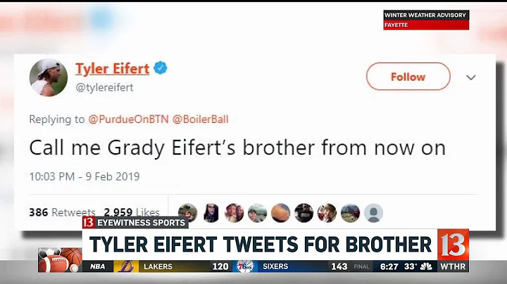 Eifert Brothers Tweet