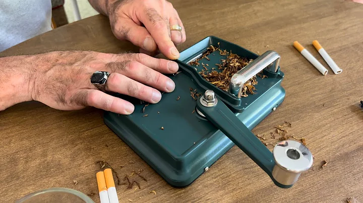 Easy-to-Use Cigarette Rolling Machine - Perfect 8mm Rolls Every Time!