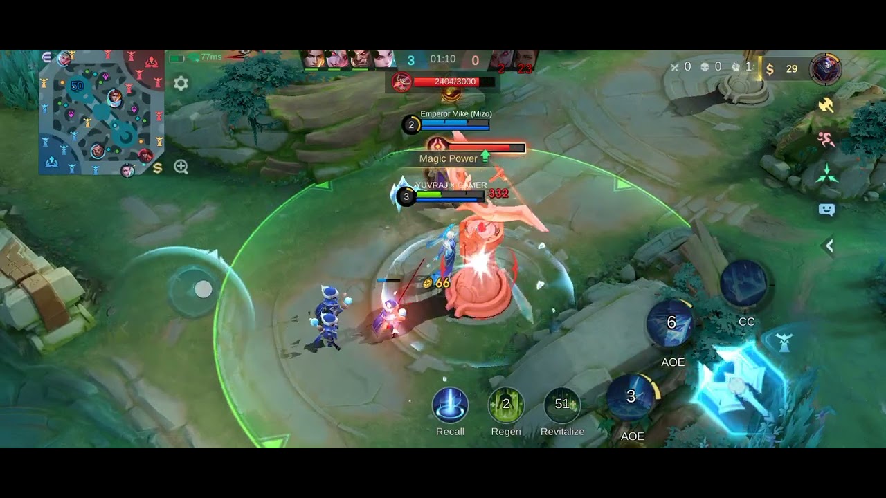 Mobile legends 5v5 gameplay | Rush gameplay