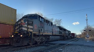 KCS Grey Ghost Leads NS 126 at Radford.