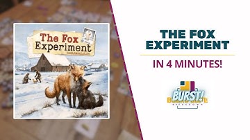 Board Game Breakdown BURST - The Fox Experiment