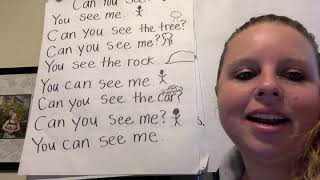 Can You See Me Sipps Story read by Mrs. Rue