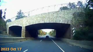 Wethersfield To East Hartford & Manchester Ct-15 North Dashcam Exit 91