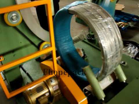 Hose wrapping machine&amp;copper tube and pipe packing machines 5