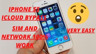 Iphone 5S Icloud Bypass Iphonr 5S Icloud Id Bypass With Sim Network 100% Work