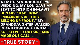 At My Granddaughter’s  Wedding My Son Gave My Seat To His Rich In-Laws — So I Made One Call