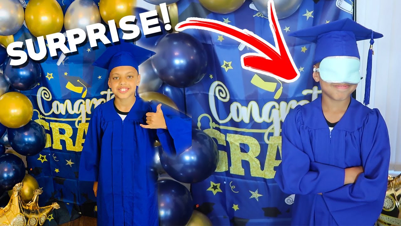 SURPRISE GRADUATION PARTY!! I HAD NO IDEA!!