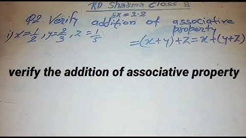 class 8 RD Sharma exercise 1.2 question number 2 solution ||